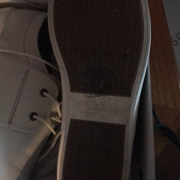 Mens leather oxford’s style shoes barely worn - Picture 3 of 4